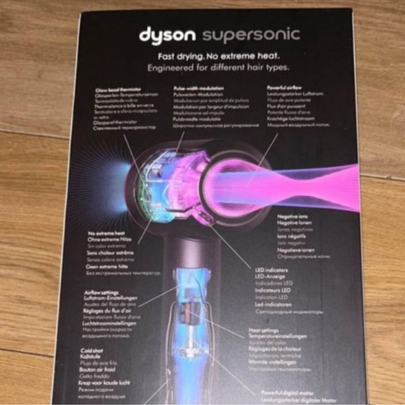 NEW! Dyson SuperSonic Hair Dryer Sealed In Box - Picture 8 of 10